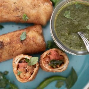 Chicken 65 Roll/ Chicken Fry Roll