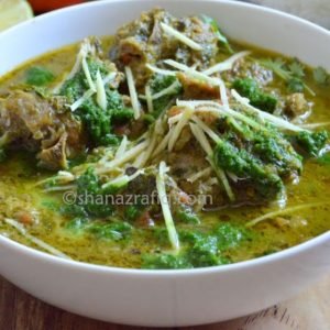 Palak Gosht Tray
